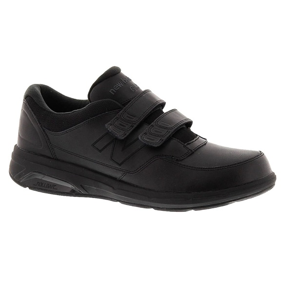 New Balance 813 Comfort Walking Shoes Men’s 9 Sneakers MW813HBK Hook and Loop - Picture 1 of 11